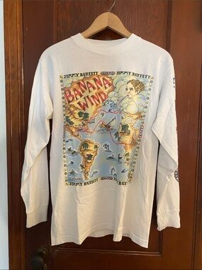 RARE Banana Wind Jimmy Buffett Concert Collectors Long-Sleeve Tee - UNISEX